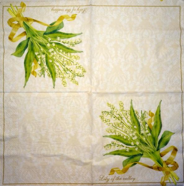 035 Daffodils,  Hyacinths,  Maiglöckchen, Crocus - Kathryn White - blue